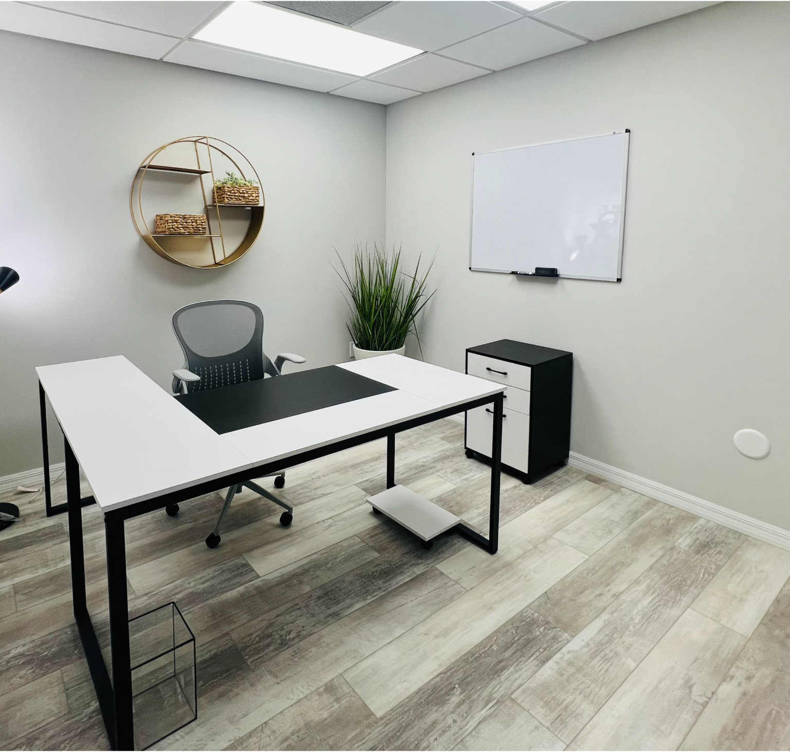 Private office interior